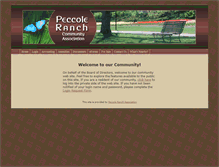 Tablet Screenshot of peccoleranch.net